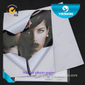 China manufacturer with strong stickness cheap waterproof self adhesive high gloss inkjet photo paper